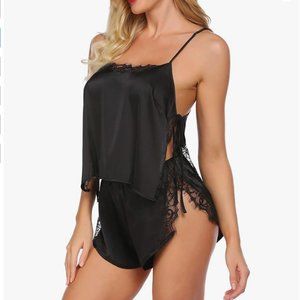 Lace Satin Sleepwear